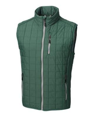 Cutter & Buck Rainier PrimaLoftÂ® Mens Eco Insulated Full Zip Puffer Vest - 2