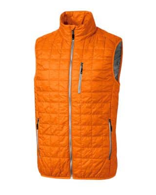 Cutter & Buck Rainier PrimaLoftÂ® Mens Eco Insulated Full Zip Puffer Vest - 6