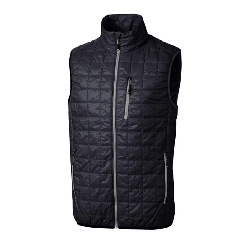 Cutter & Buck Rainier PrimaLoftÂ® Mens Eco Insulated Full Zip Puffer Vest - 7