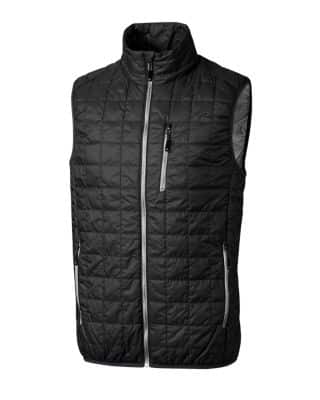 Cutter & Buck Rainier PrimaLoftÂ® Mens Eco Insulated Full Zip Puffer Vest - 9