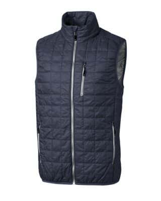 Cutter & Buck Rainier PrimaLoftÂ® Mens Eco Insulated Full Zip Puffer Vest