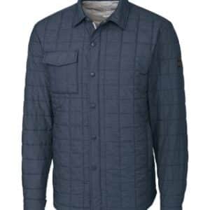 Cutter & Buck Rainier PrimaLoftÂ® Mens Eco Insulated Quilted Shirt Jacket
