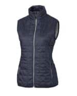 Cutter & Buck Rainier PrimaLoftÂ® Womens Eco Insulated Full Zip Puffer Vest - 1