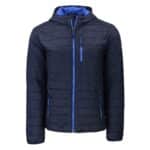 Cutter & Buck Rainier Primaloft Eco Mens Full Zip Hooded Jacket - 1