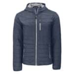 Cutter & Buck Rainier Primaloft Eco Mens Full Zip Hooded Jacket - 3