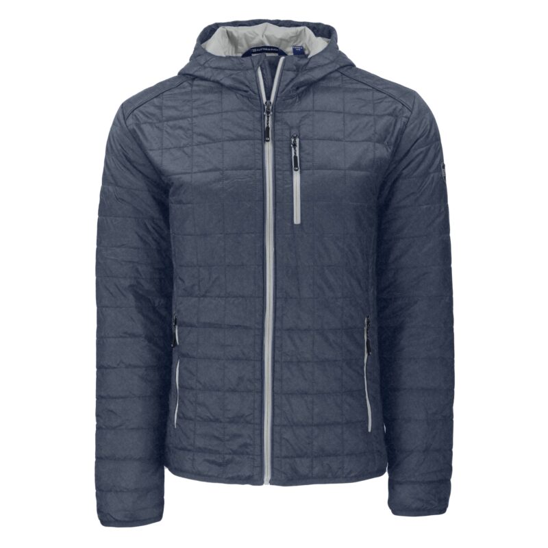 Cutter & Buck Rainier Primaloft Eco Mens Full Zip Hooded Jacket - 3