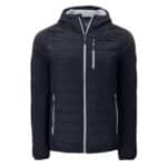 Cutter & Buck Rainier Primaloft Eco Mens Full Zip Hybrid Jacket - 1