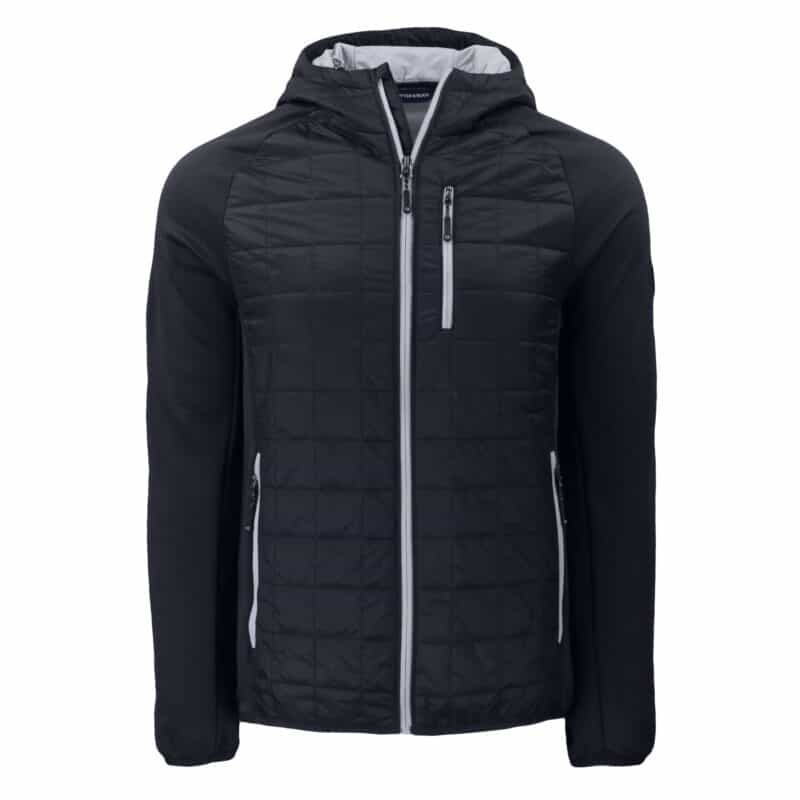 Cutter & Buck Rainier Primaloft Eco Mens Full Zip Hybrid Jacket - 1