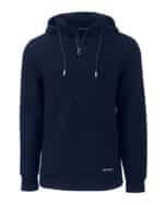 Cutter & Buck Roam Eco Half Zip Recycled Mens Pullover Hoodie - 2
