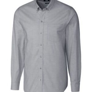 Cutter & Buck Stretch Oxford Mens Big and Tall Long Sleeve Dress Shirt