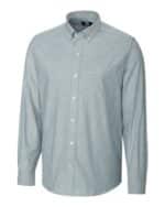 Cutter & Buck Stretch Oxford Mens Long Sleeve Dress Shirt - 2