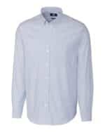 Cutter & Buck Stretch Oxford Stripe Mens Big and Tall Long Sleeve Dress Shirt