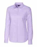 Cutter & Buck Stretch Oxford Womens Long Sleeve Dress Shirt - 3