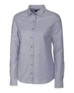 Cutter & Buck Stretch Oxford Womens Long Sleeve Dress Shirt - 5