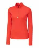 Cutter & Buck Traverse Stretch Quarter Zip Womens Pullover