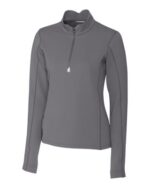Cutter & Buck Traverse Stretch Quarter Zip Womens Pullover - 4