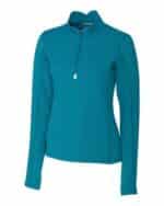 Cutter & Buck Traverse Stretch Quarter Zip Womens Pullover - 8