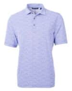 Cutter & Buck Virtue Eco Pique Botanical Print Recycled Mens Polo - 4