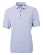 Cutter & Buck Virtue Eco Pique Botanical Print Recycled Mens Polo - 6
