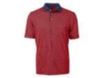 Cutter & Buck Virtue Eco Pique Micro Stripe Recycled Mens Big & Tall Polo - 1
