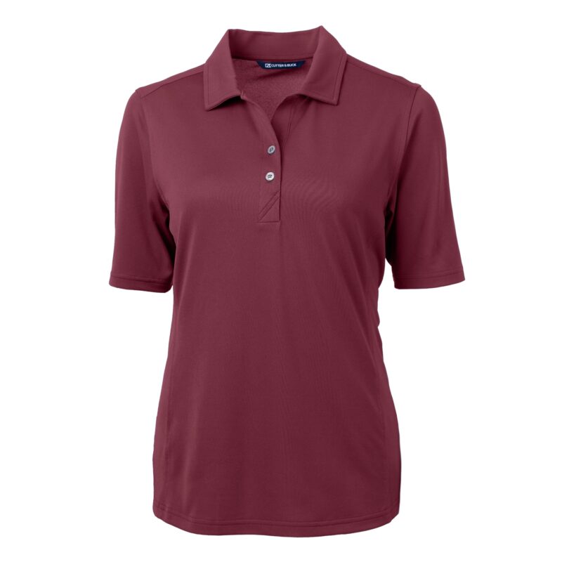 Cutter & Buck Virtue Eco Pique Recycled Womens Polo - 2
