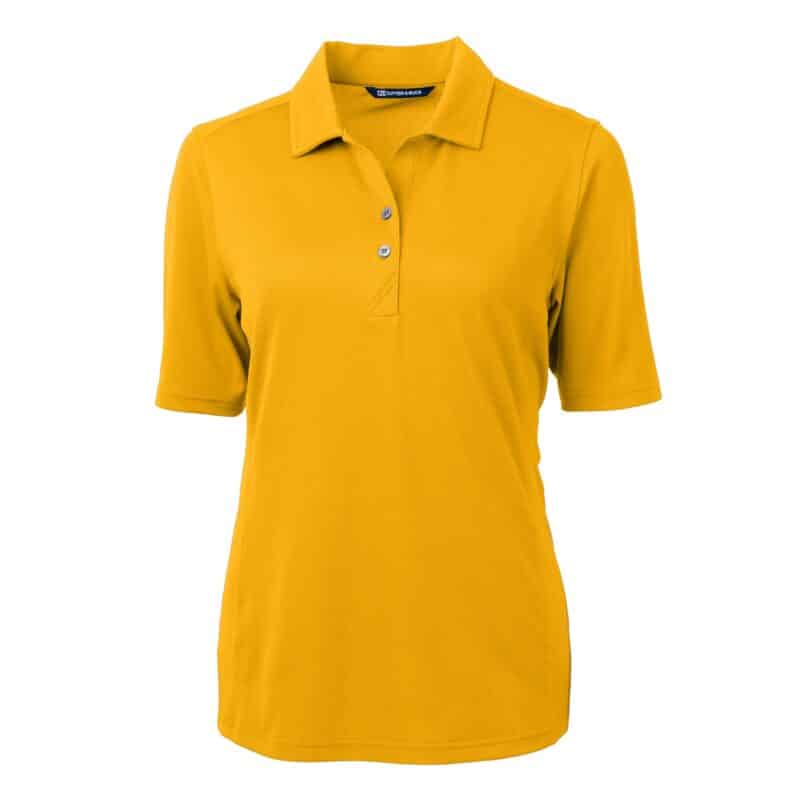 Cutter & Buck Virtue Eco Pique Recycled Womens Polo - 3