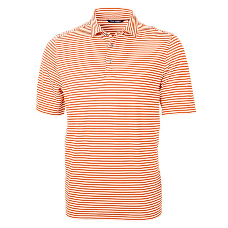 Cutter & Buck Virtue Eco Pique Stripe Recycled Mens Big and Tall Polo - 2