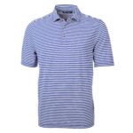Cutter & Buck Virtue Eco Pique Stripe Recycled Mens Big and Tall Polo - 7