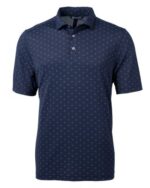 Cutter & Buck Virtue Eco Pique Tile Print Recycled Mens Polo - 3