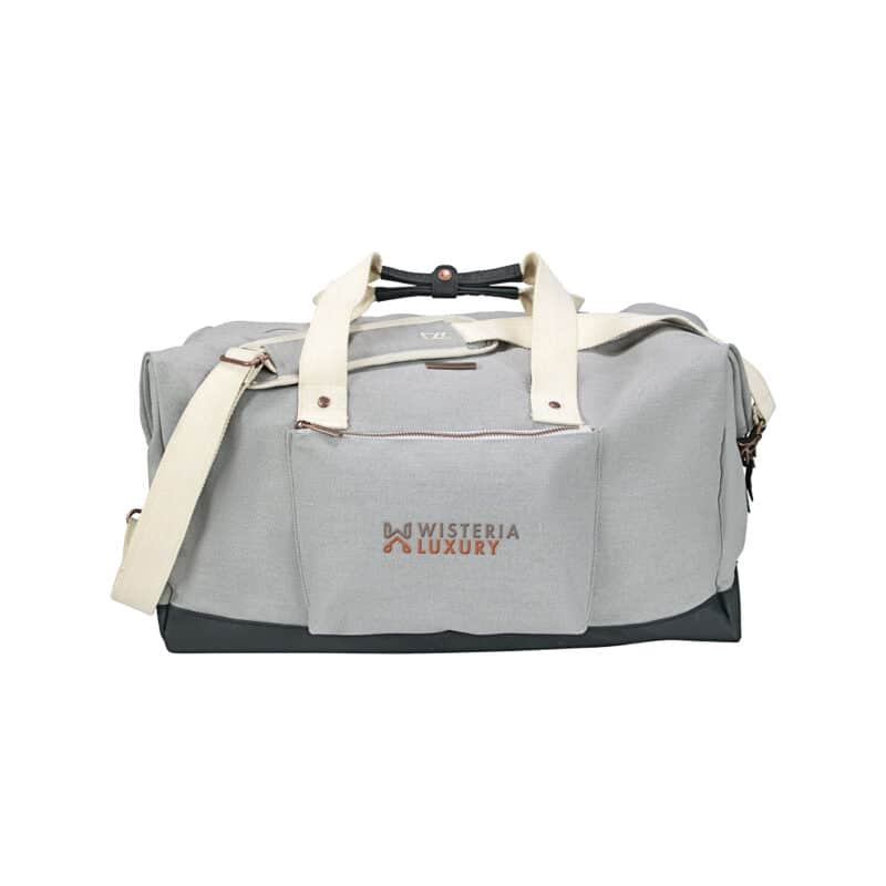 Cutter & Buck® 19'' Cotton Weekender Duffle Bag - 3