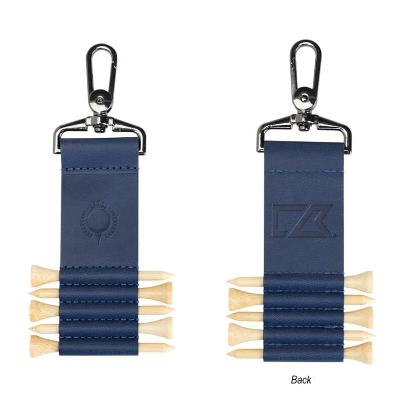 Cutter & Buck® Bamboo Recycled Golf Tee Set Keychain - 4