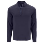 Cutter & Buck Coastline Recycled Double Peached Mens Quarter Zip Pullover - 2