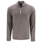 Cutter & Buck Coastline Recycled Double Peached Mens Quarter Zip Pullover - 3