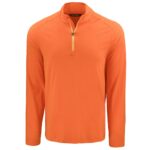 Cutter & Buck Coastline Recycled Double Peached Mens Quarter Zip Pullover - 6