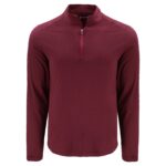 Cutter & Buck Coastline Recycled Double Peached Mens Quarter Zip Pullover - 8