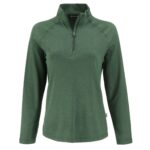 Cutter & Buck Coastline Recycled Double Peached Womens Quarter Zip Pullover - 7