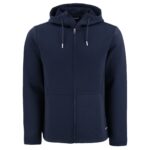 Cutter & Buck Roam Recycled Buttery-Soft Knit Mens Full Zip Hooded Jacket - 2
