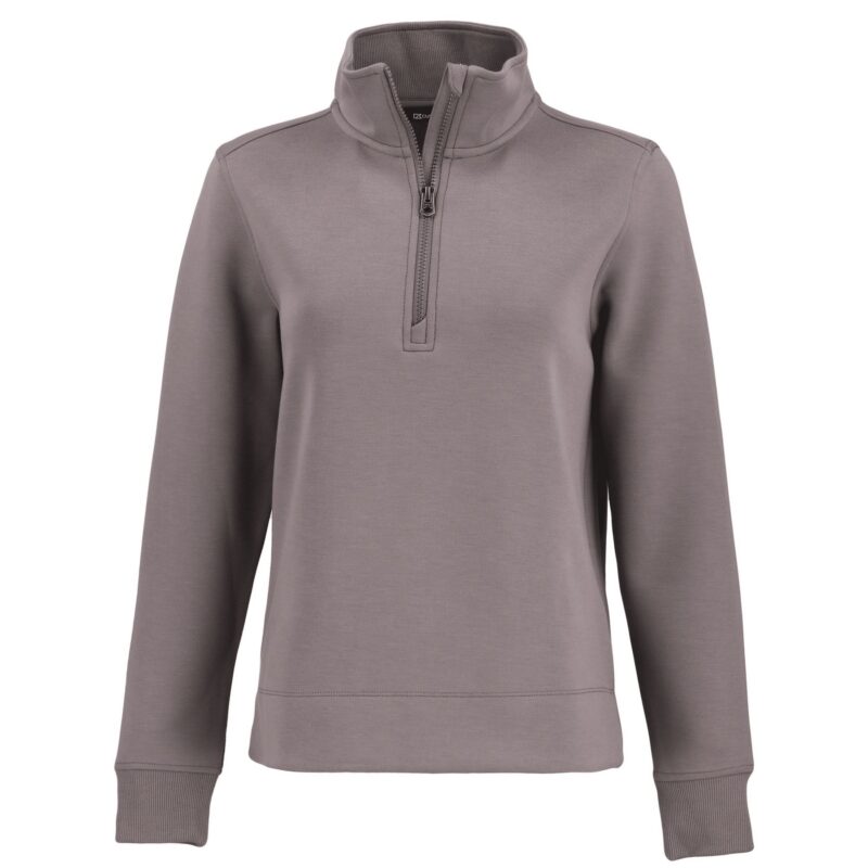 Cutter & Buck Roam Recycled Buttery-Soft Knit Womens Quarter Zip Pullover - 3