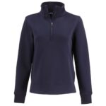 Cutter & Buck Roam Recycled Buttery-Soft Knit Womens Quarter Zip Pullover - 4
