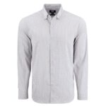 Cutter & Buck Skyline Recycled Gingham Mens Long Sleeve Button Down Dress Shirt - 4