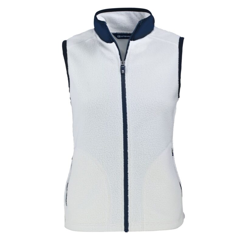 Cutter & Buck Cascade Eco Sherpa Fleece Womens Vest - 5
