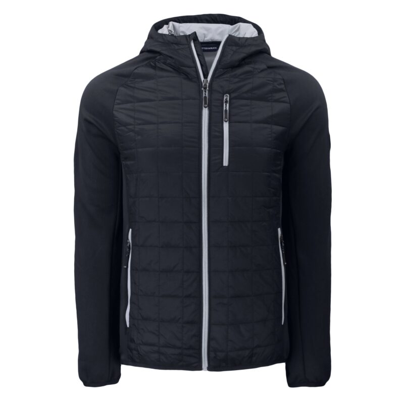 Cutter & Buck Rainier Primaloft Eco Mens Full Zip Hybrid Jacket - 2