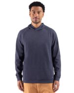 Cutter & Buck Drift Epic Versatility Recycled Textured Knit Mens Hooded Pullover