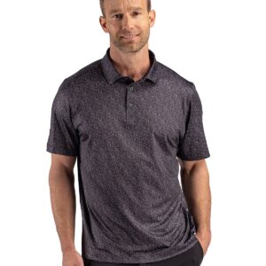 Cutter & Buck Pike Recycled Fern Print Mens Big & Tall Polo