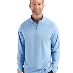 Cutter & Buck Prospect Recycled Featherlight Stretch Mens Quarter Zip