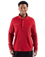 Cutter & Buck Woodland Recycled Fleece Mens Snap Pullover